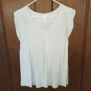 MAMA by H&M Soft Polka Dot Top